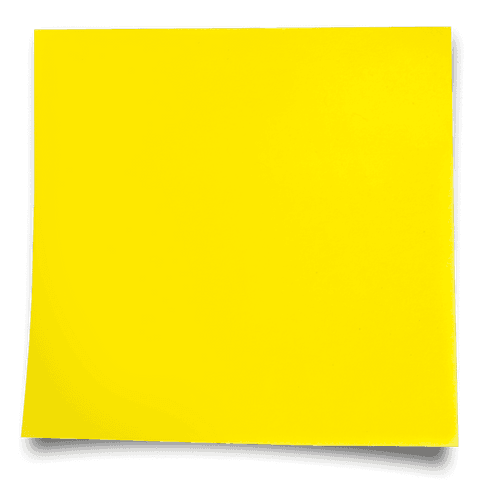 yellow sticky note on transparent background with copy space - Download Free Stock Videos Pikwizard.com