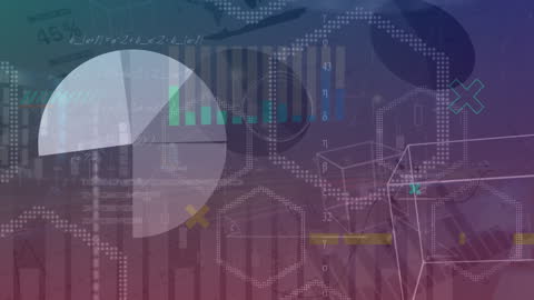 Digital Interface with Abstract Data Highlights