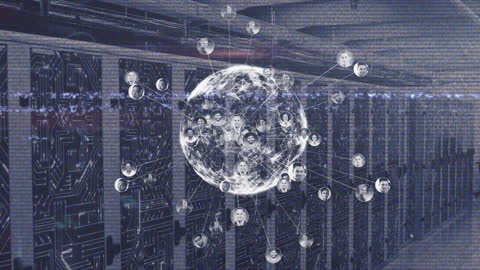 Digitalizing Global Networks in Picturesque Server Setting