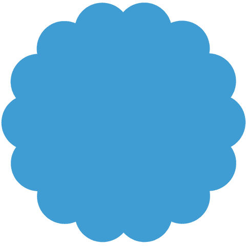 Starburst Blue Abstract Shape on Transparent Background - Download Free Stock Videos Pikwizard.com