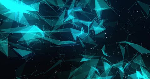Dynamic Blue Abstract Plexus with Digital Connections - Download Free Stock Images Pikwizard.com
