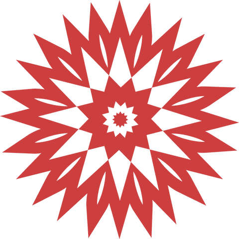 Red Abstract Star Symbol on Transparent Background PNG - Download Free Stock Videos Pikwizard.com