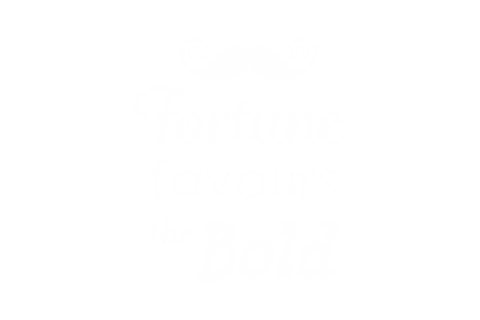 fortune favors bold text with moustache on transparent background - Download Free Stock Videos Pikwizard.com