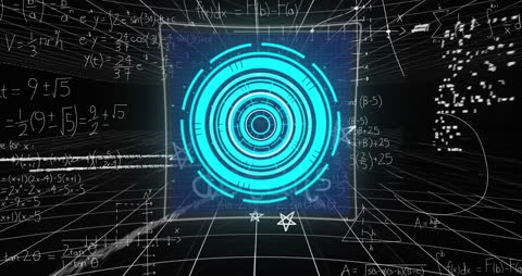 Data Processing with Scope Animation and Mathematical Concepts