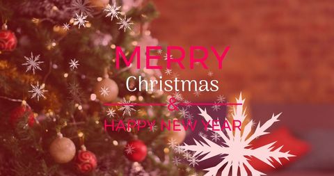 Merry Christmas and Happy New Year Festive Design Background - Download Free Stock Images Pikwizard.com