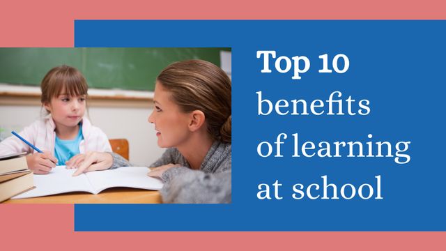 Teacher assisting young schoolgirl with her studies in a classroom setting. Useful for educational materials, teaching resources, classroom activities, and school-related promotions.