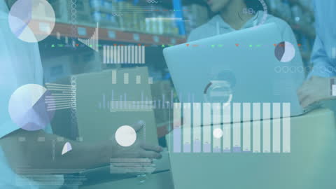 Digital Interface of Warehouse Operations with Data Visualization