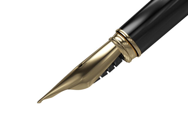 Transparent Close-up of Black Fountain Pen for Writing Concepts - Download Free Stock Videos Pikwizard.com