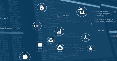 Sustainability metrics and analytics integrating technology