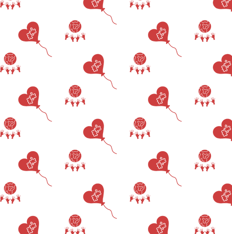 Heart Balloon and Earth Pattern on Transparent Background - Download Free Stock Videos Pikwizard.com