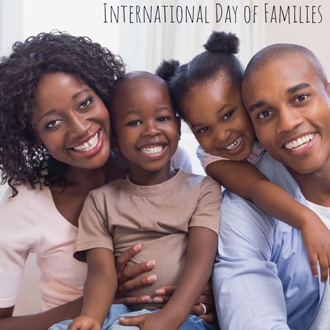Happy African American Family Celebrating Togetherness