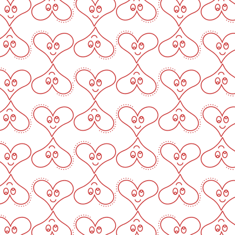 Intricate Red Heart Pattern on Transparent Background - Download Free Stock Videos Pikwizard.com