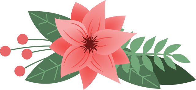 Pink Flower with Green Leaves in Transparent Background - Download Free Stock Videos Pikwizard.com