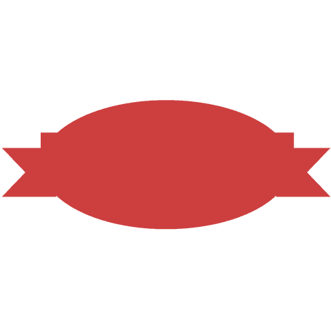 Minimalist Transparent Red Badge With Ribbon Elemental Vector Design - Download Free Stock Videos Pikwizard.com