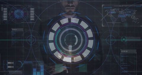 Abstract Global Finance and Data Interface Background - Download Free Stock Images Pikwizard.com