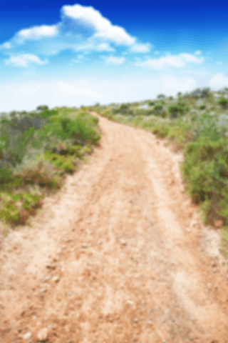rural dirt road leading into horizon with blue sky and clouds - Download Free Stock Videos Pikwizard.com