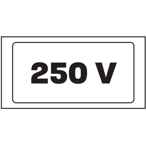 250 v voltage warning label on transparent background - Download Free Stock Videos Pikwizard.com