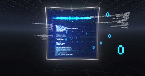 Futuristic Data Code Processing in Digital Interface