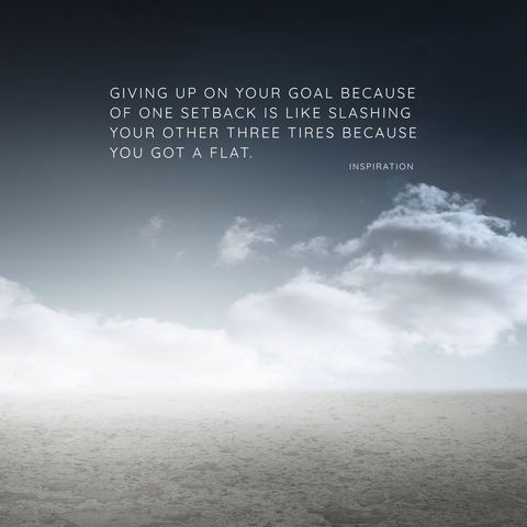 Inspirational Quote Illustrating Setbacks and Persistence with Sky Backdrop - Download Free Stock Templates Pikwizard.com
