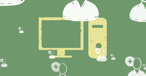 Digital Network Connecting Computer Communication - Download Free Stock Images Pikwizard.com