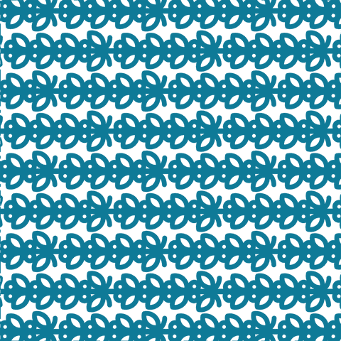Blue Floral Abstract Pattern on Transparent Background - Download Free Stock Videos Pikwizard.com