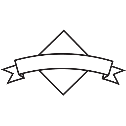Geometric White Shape with Ribbon on Transparent Background - Download Free Stock Videos Pikwizard.com