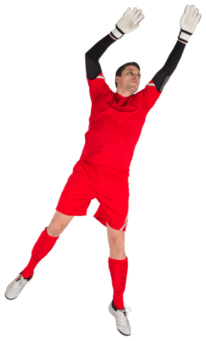Goalkeeper Caught in Mid-Air Transparent Background - Download Free Stock Videos Pikwizard.com