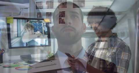 Digital Ethereal Connections Business Theme