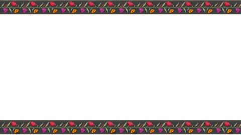 elegant stylized floral border with transparent background - Download Free Stock Videos Pikwizard.com
