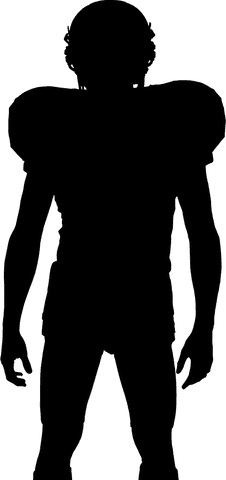 Transparent American Football Player Silhouette Isolated - Download Free Stock Videos Pikwizard.com