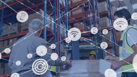 Smart Warehouse Technology Enhancing Inventory Management