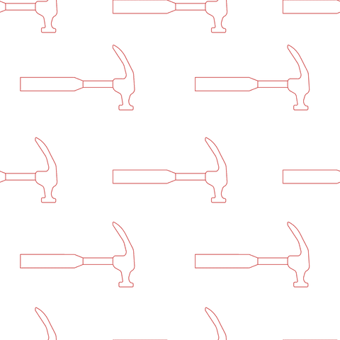 transparent red hammer pattern on clear background - Download Free Stock Videos Pikwizard.com