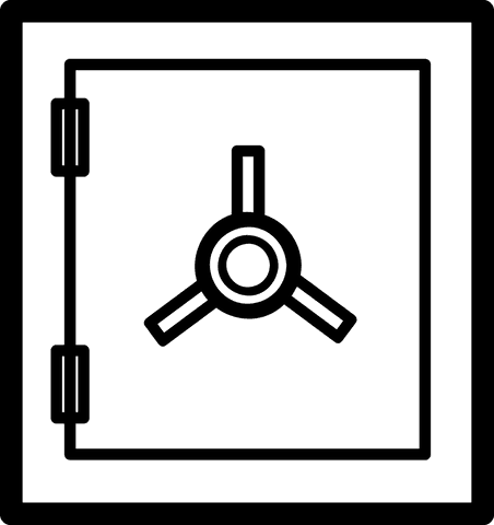 transparent illustration of money safe on secure digital background - Download Free Stock Videos Pikwizard.com