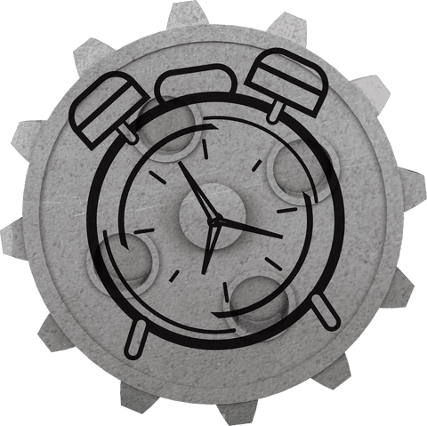Transparent Clock and Cogwheel Pence Puzzle Design Concept - Download Free Stock Videos Pikwizard.com
