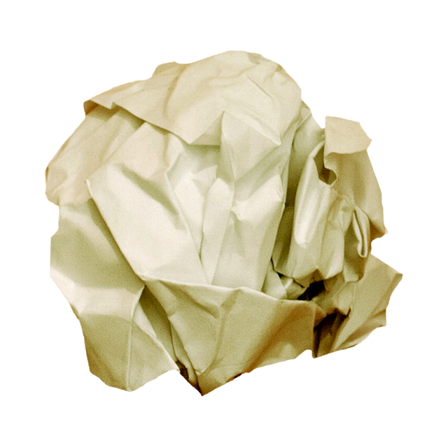 Transparent Background Crumpled Paper Ball, Recycling Concept - Download Free Stock Videos Pikwizard.com