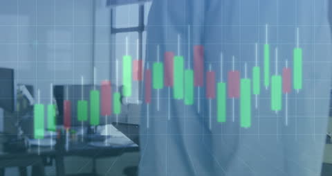 Financial Data Analysis with Tablet and 3D Graph Overlay