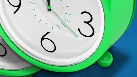 Vintage Alarm Clock Highlighting New Year's Moment