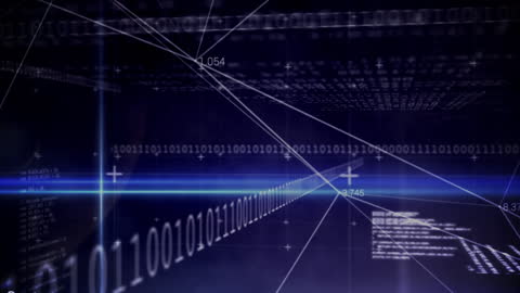 Abstract Digital Data and Blue Light Dynamics