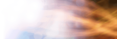 Abstract sunset sky on transparent background