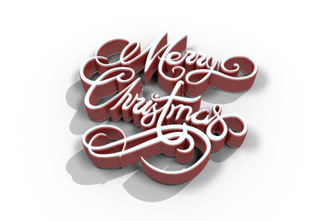 Merry Christmas Elegant Script Text on Transparent Background - Download Free Stock Videos Pikwizard.com