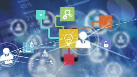 Digital Interface with Network Connections and Data