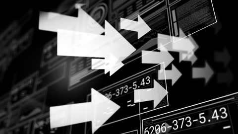 Abstract Digital Arrows and Data Flow Concept