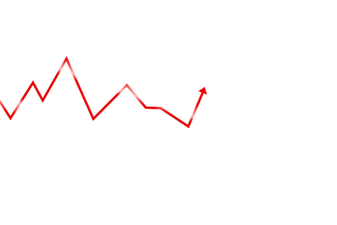 Red Diagram with Rising Line on Transparent Background - Download Free Stock Videos Pikwizard.com