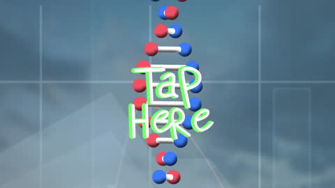 Interactive DNA Strand with Data Processing Animation