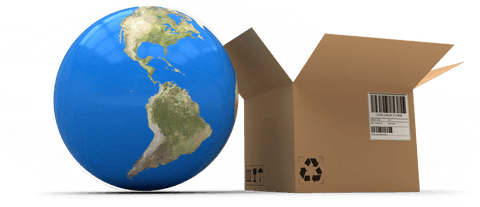 Transparent Globe and Open Box Depicting Global Shipping - Download Free Stock Videos Pikwizard.com