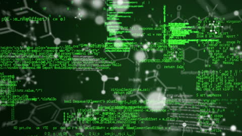 Digital Code Among Mathematical and Chemical Formulas
