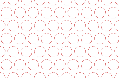 Red Geometric Octagons on Transparent Background - Download Free Stock Videos Pikwizard.com