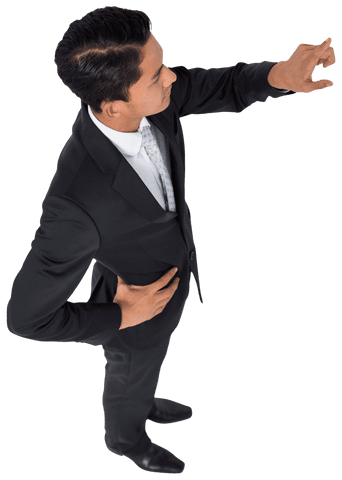 Business Professional Gesturing on Transparent Background - Download Free Stock Videos Pikwizard.com