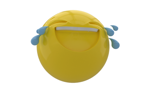 3D Transparent Laughing Emoji with Tears - Download Free Stock Videos Pikwizard.com