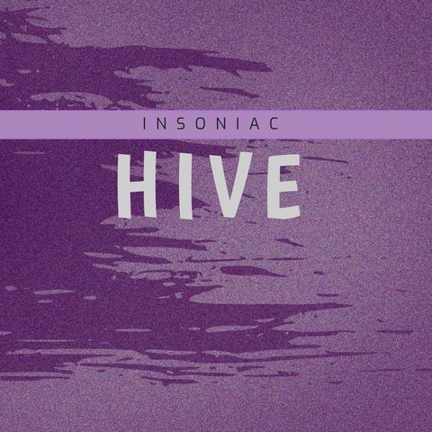Abstract Album Cover with Purple Background and Artistic Pattern - Download Free Stock Templates Pikwizard.com